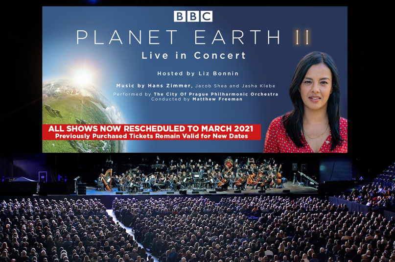 Earth II Live in Concert UK Arena Tour Announce New Rescheduled