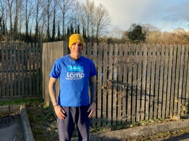 Lamp fundraising event in Leicester