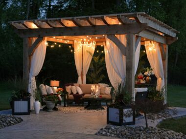 Whether it's a wedding, birthday party, or a simple family gathering, a well-decorated gazebo sets the stage for unforgettable moments. 